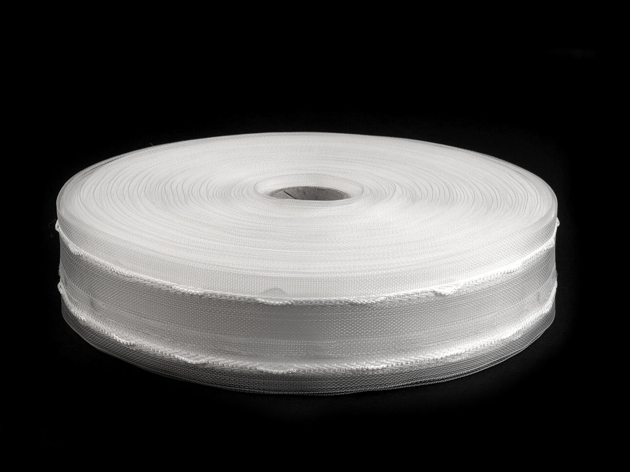 Gardinenband bleistiftfalten breite 40 mm - Transparent (50 Meter)