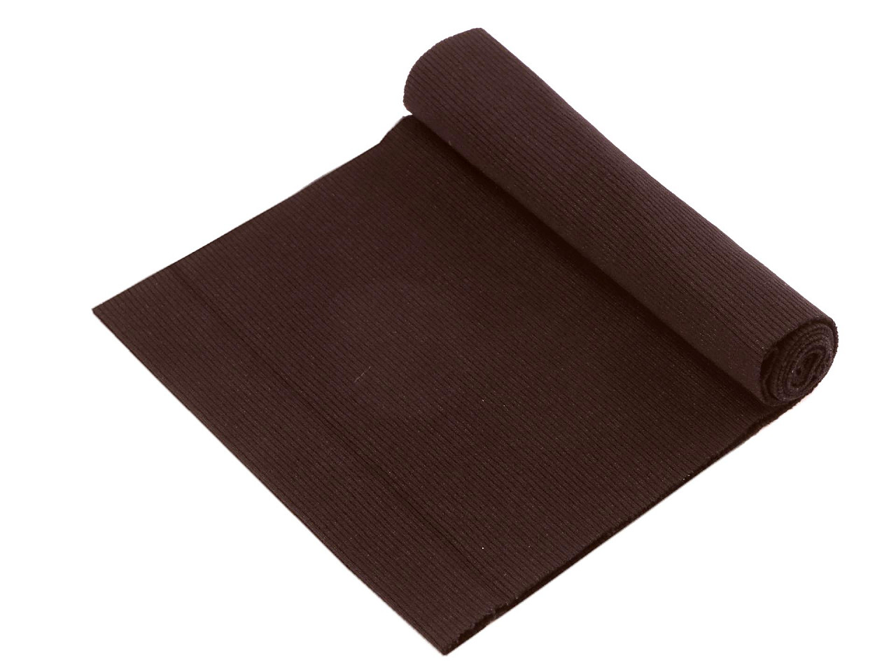 Elastischer baumwollgestrick gerippt – tunnel 16 x 80 cm - Puderig (1 Stück)