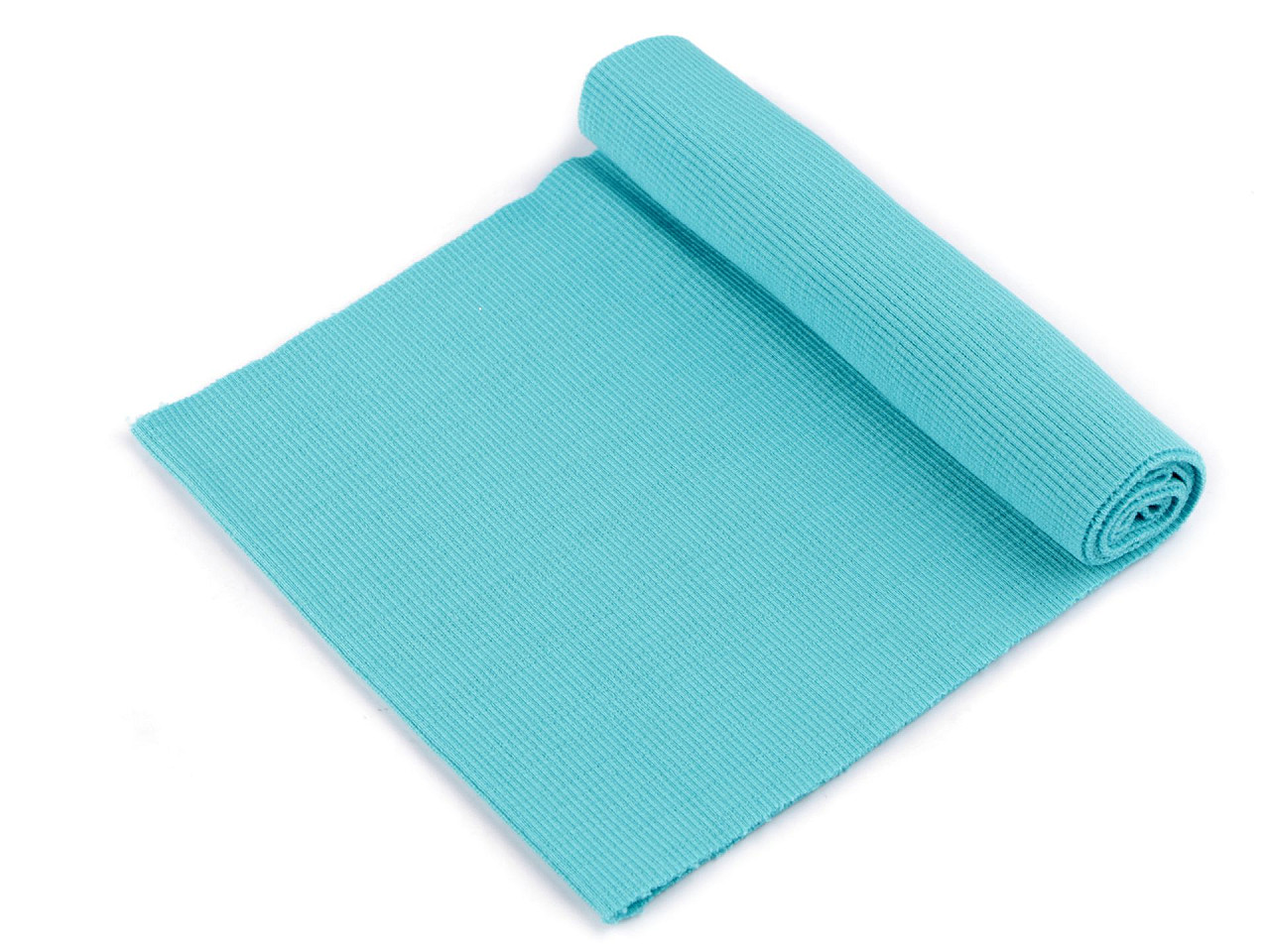 Elastischer baumwollgestrick gerippt – tunnel 16 x 80 cm - Puderig (1 Stück)