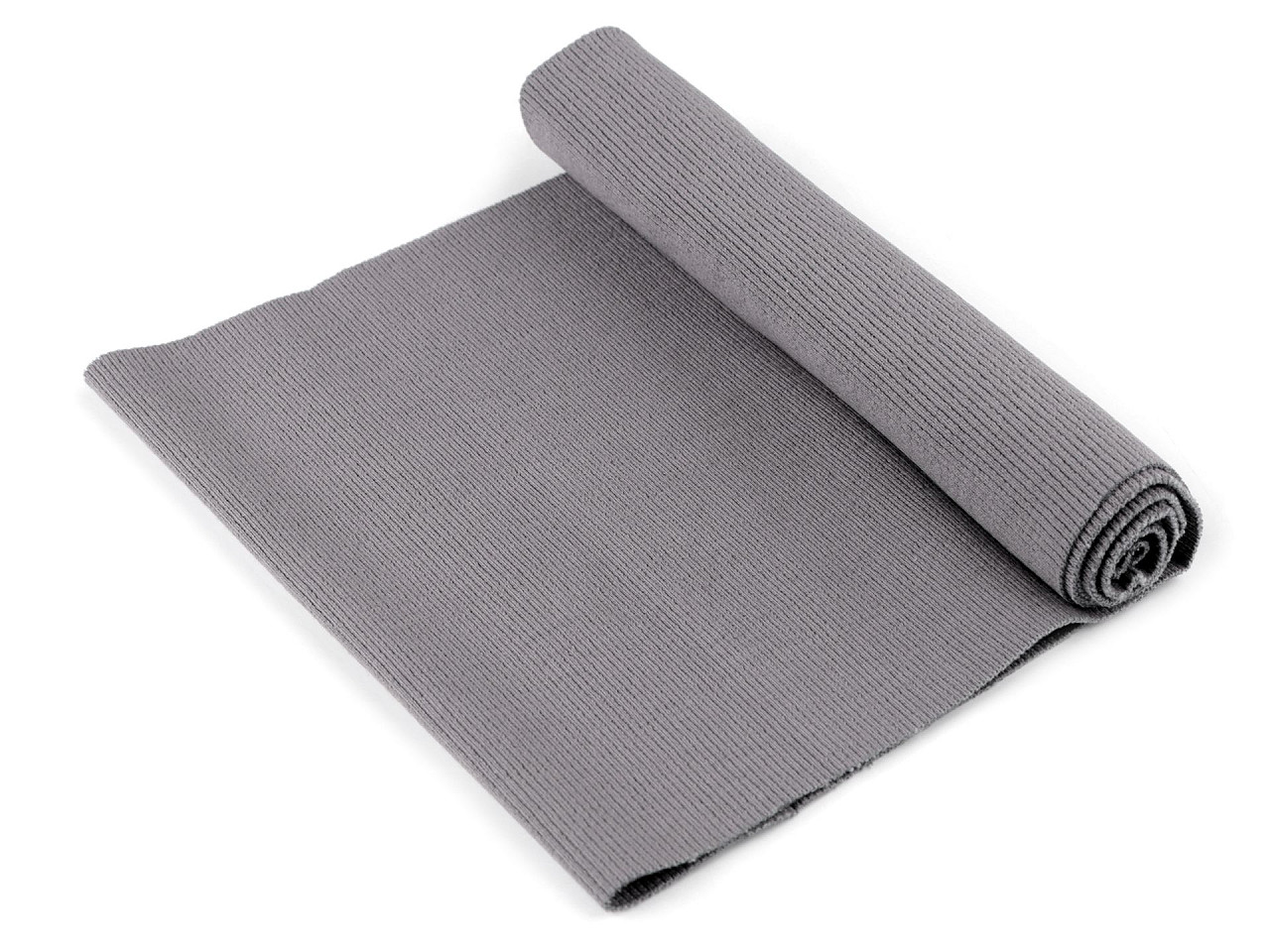 Elastischer baumwollgestrick gerippt – tunnel 16 x 80 cm - Puderig (1 Stück)