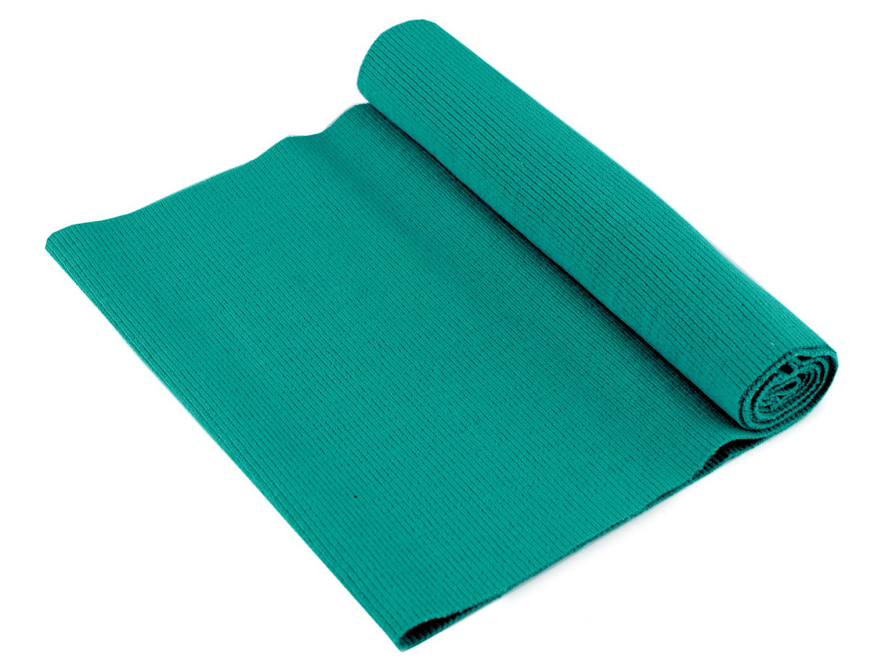 Elastischer baumwollgestrick gerippt – tunnel 16 x 80 cm - Puderig (1 Stück)