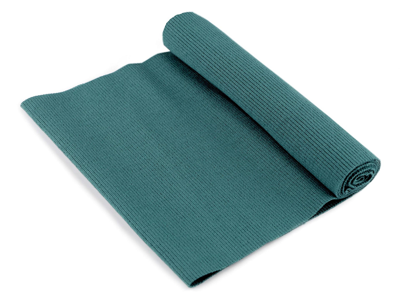 Elastischer baumwollgestrick gerippt – tunnel 16 x 80 cm - Puderig (1 Stück)