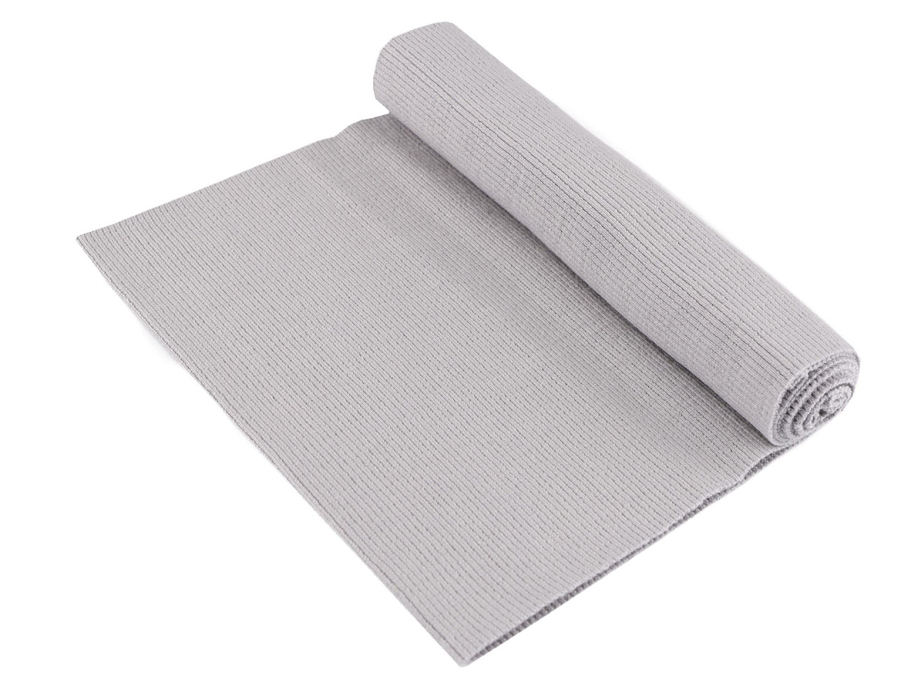 Elastischer baumwollgestrick gerippt – tunnel 16 x 80 cm - Puderig (1 Stück)