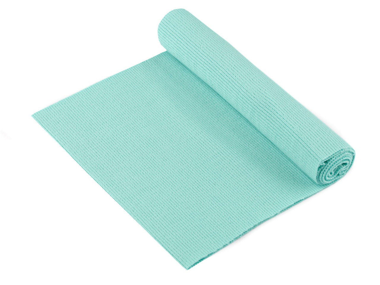 Elastischer baumwollgestrick gerippt – tunnel 16 x 80 cm - Puderig (1 Stück)