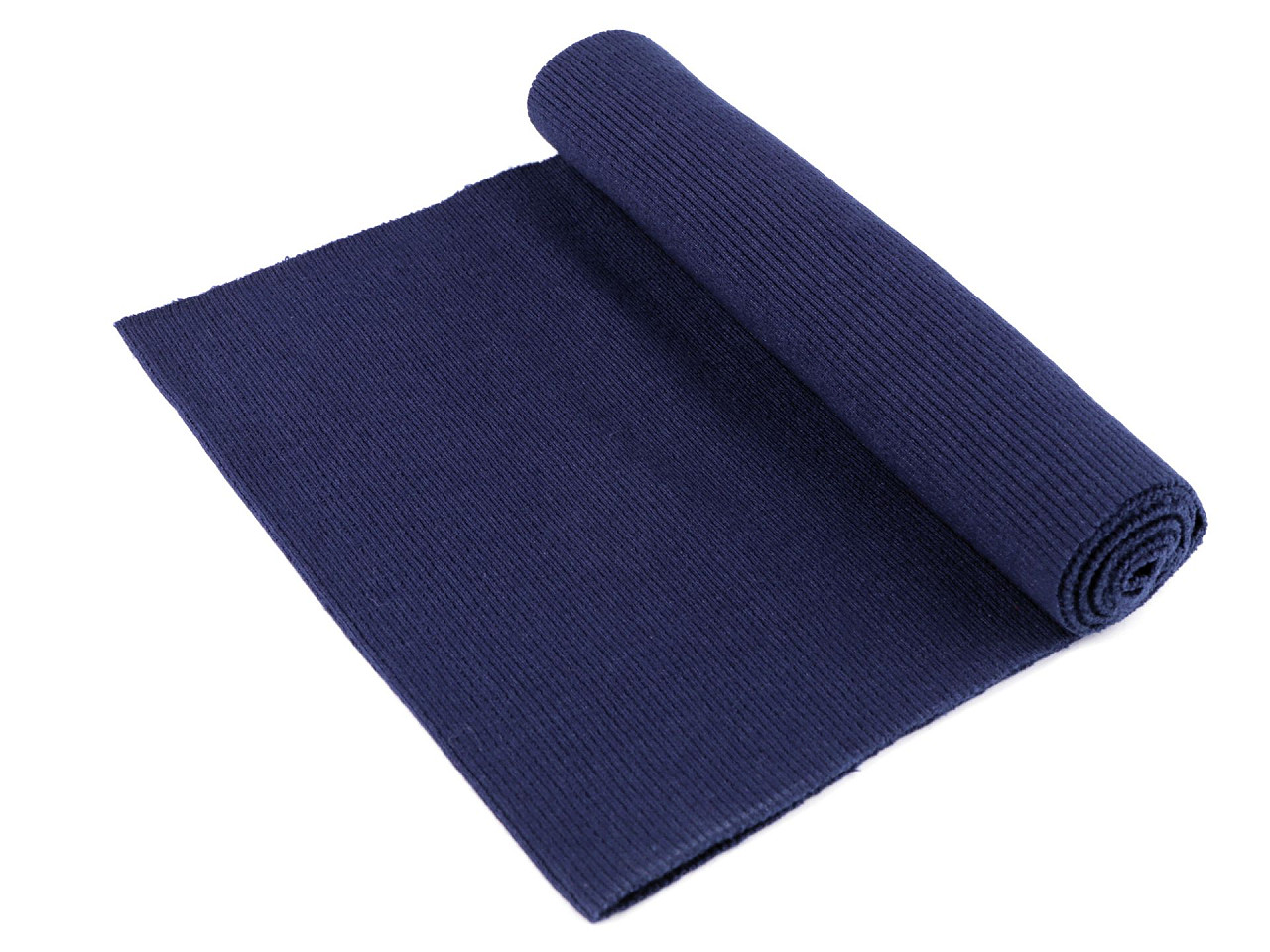 Elastischer baumwollgestrick gerippt – tunnel 16 x 80 cm - Puderig (1 Stück)