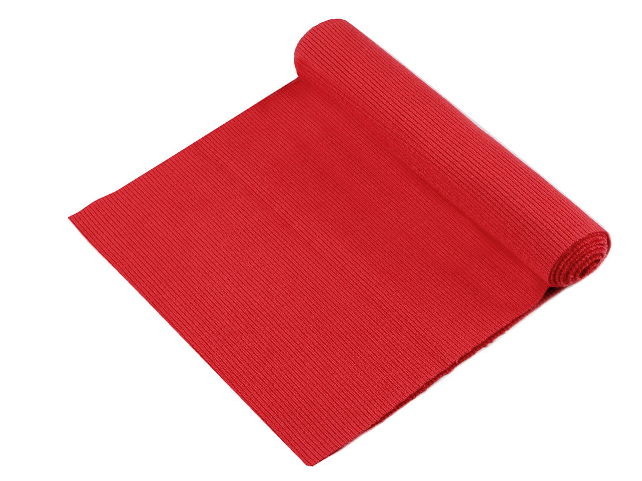 Elastischer baumwollgestrick gerippt – tunnel 16 x 80 cm - Puderig (1 Stück)