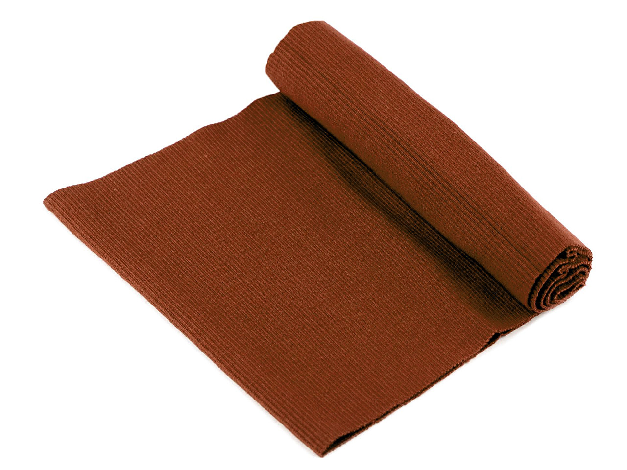 Elastischer baumwollgestrick gerippt – tunnel 16 x 80 cm - Puderig (1 Stück)