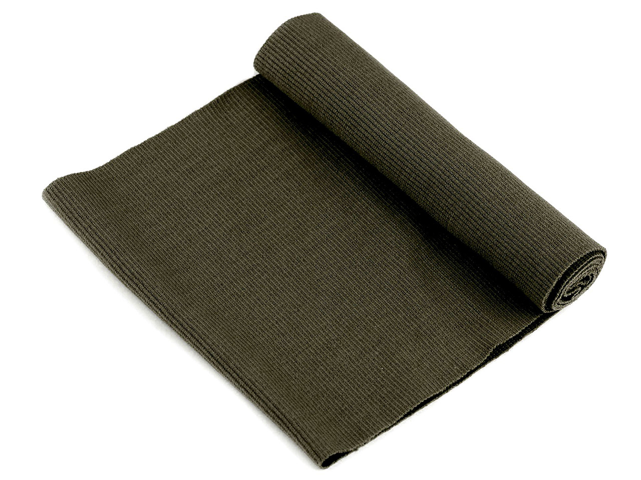 Elastischer baumwollgestrick gerippt – tunnel 16 x 80 cm - Puderig (1 Stück)