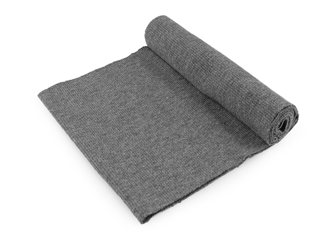 Elastischer baumwollgestrick gerippt – tunnel 16 x 80 cm - Puderig (1 Stück)