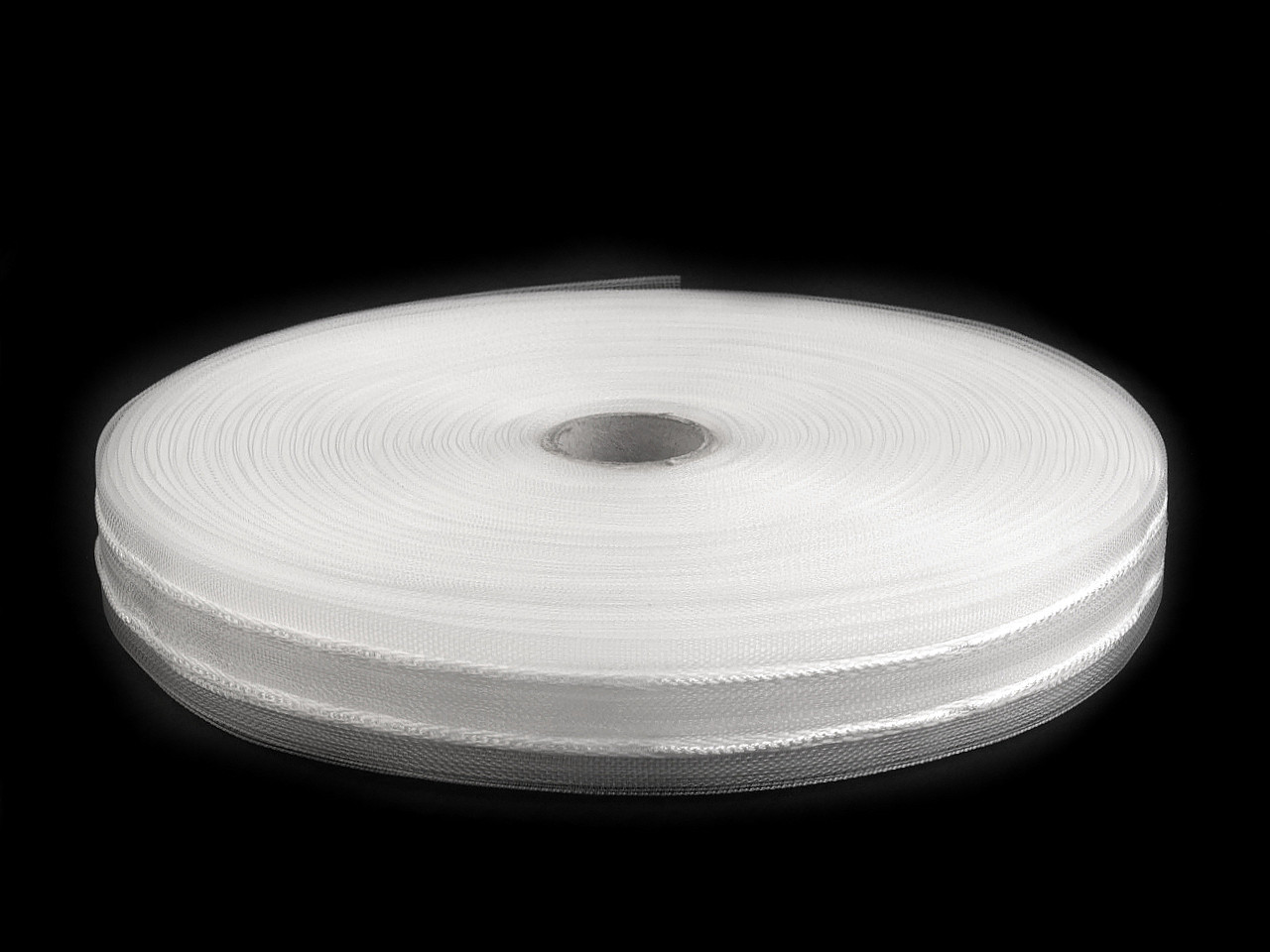 Gardinenband 2 breite 25 mm - Transparent (50 Meter)