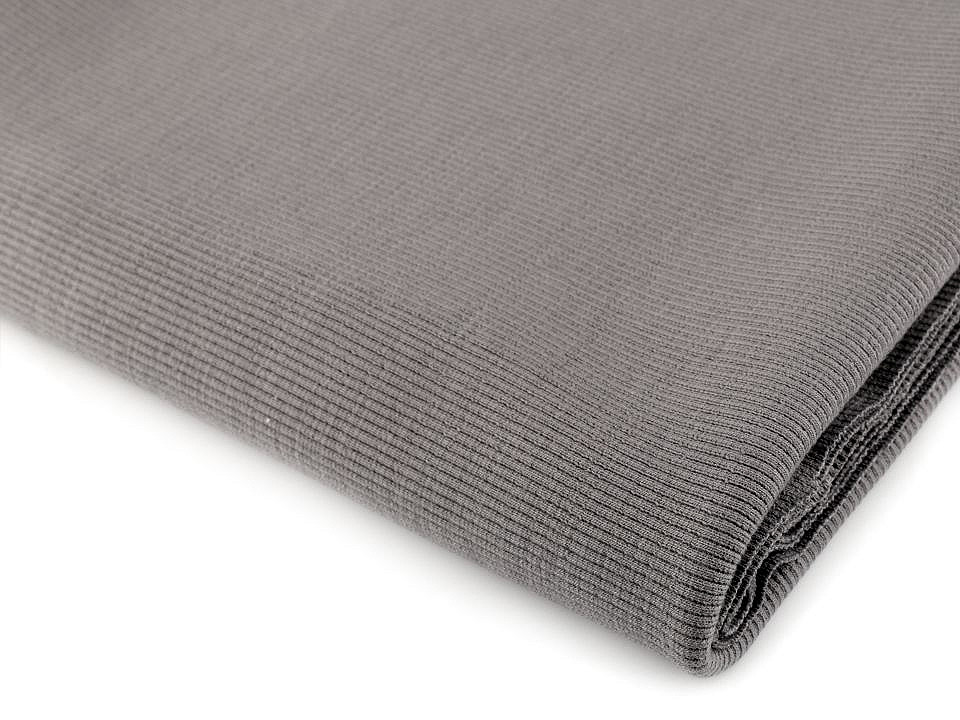 Elastischer baumwollstoff / strickstoff tunnel-form - Schwarz (1 Meter)