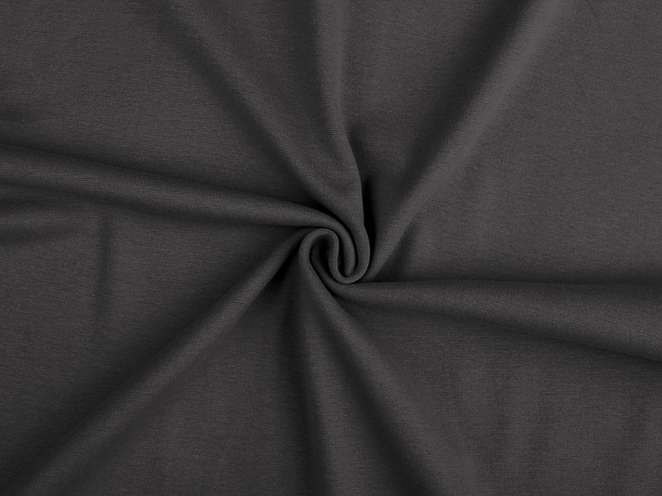 Elastischer baumwollstoff / strickstoff glatt - Dunkelblau (1 Meter)