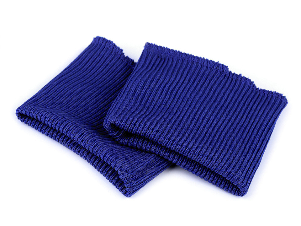 Bündchenstoff elastisch breite 7 cm - Dunkelblau (1 Paar)