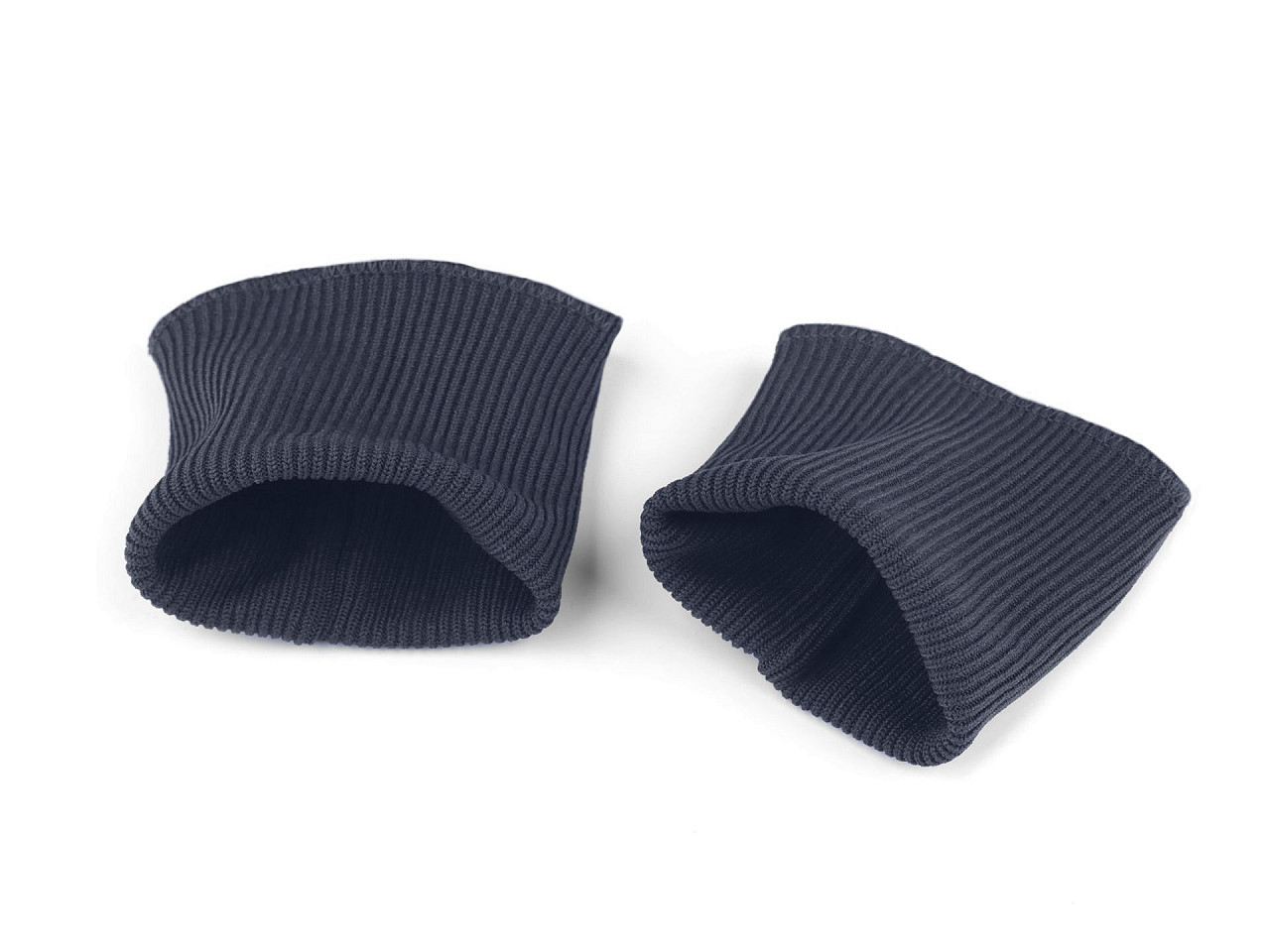 Bündchenstoff elastisch breite 7 cm - Dunkelblau (1 Paar)