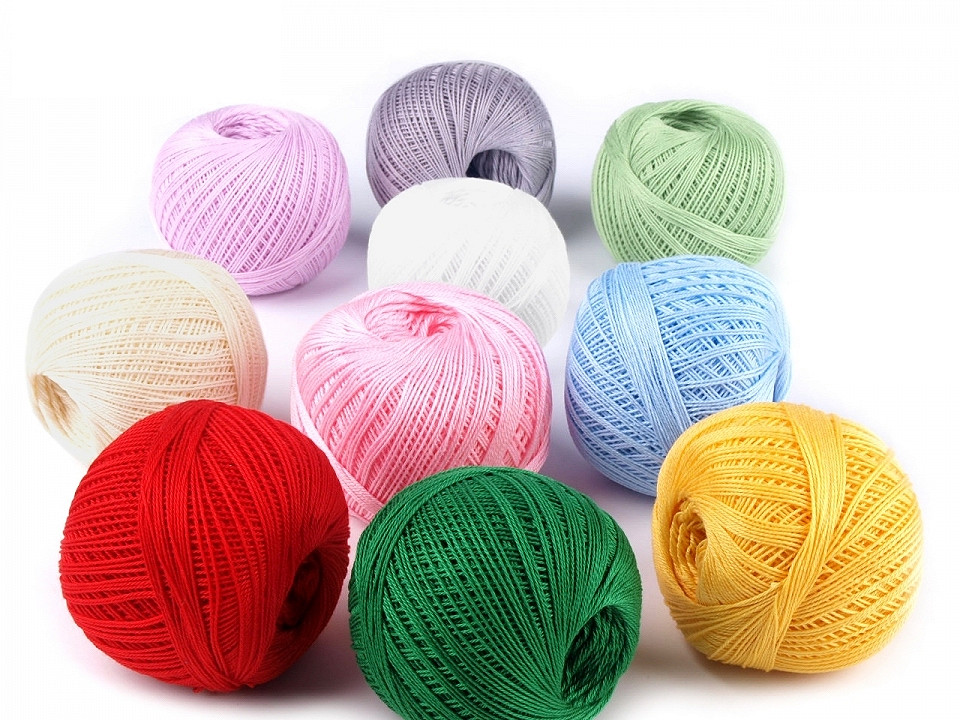 Garn sněhurka nitarna ceska trebova - Weiß (10 Stücke)