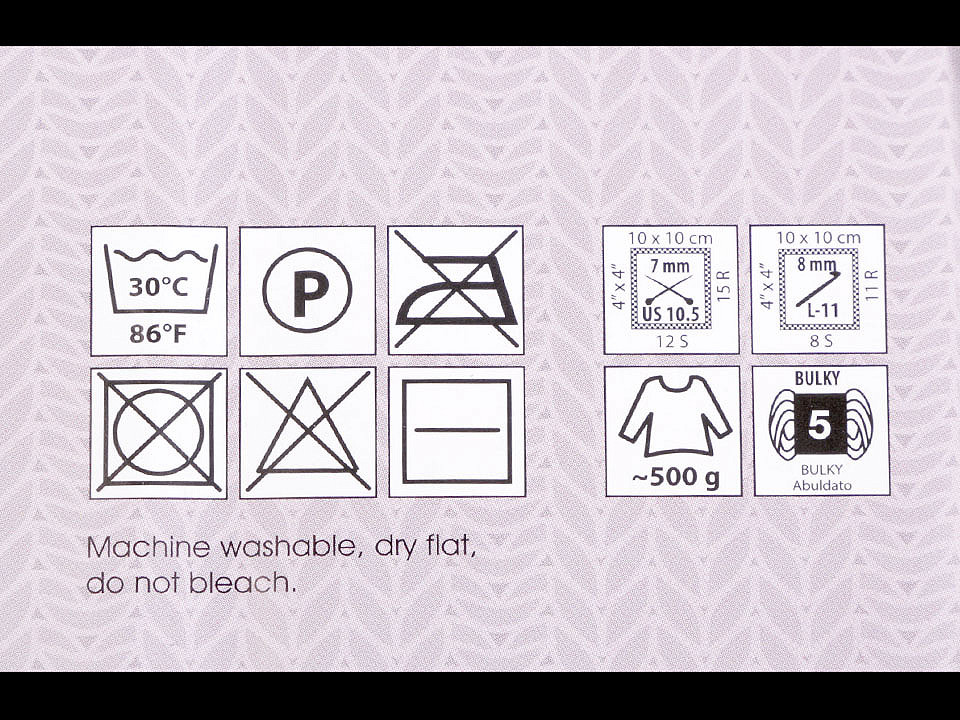 Strickgarn merino bulky 100 g - Grau hematit (1 Stück)