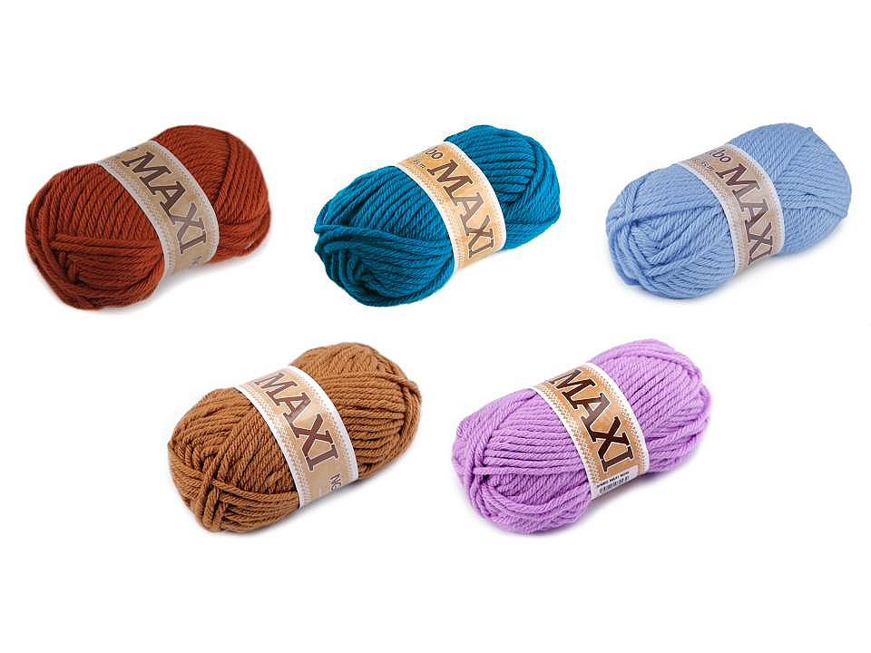 Strickgarn jumbo maxi 100 g - Rosarot-violet (1 Stück)