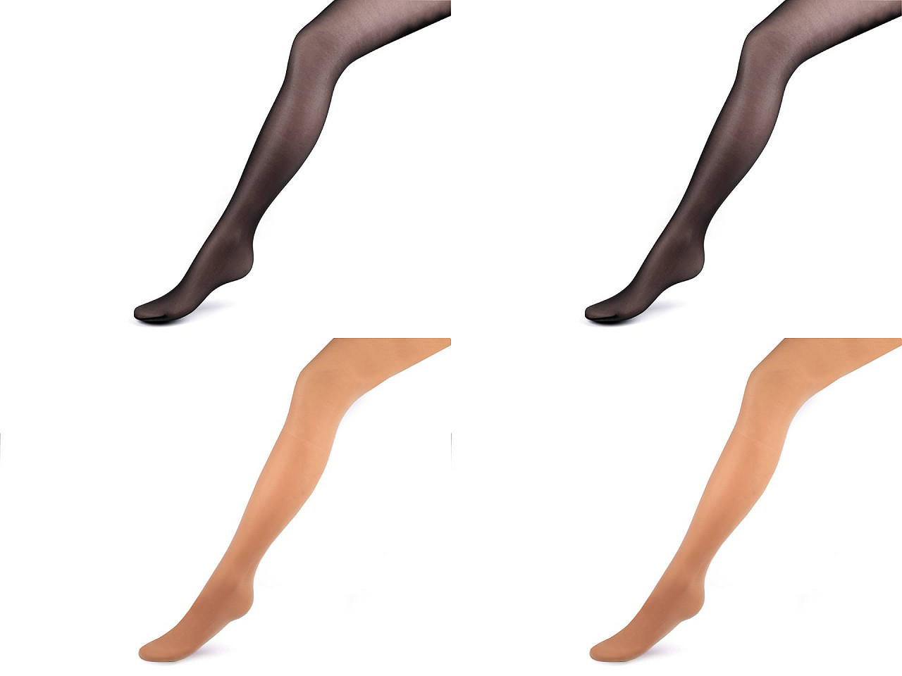 Damen strumpfhose 30 den - Nero (1 Stück)