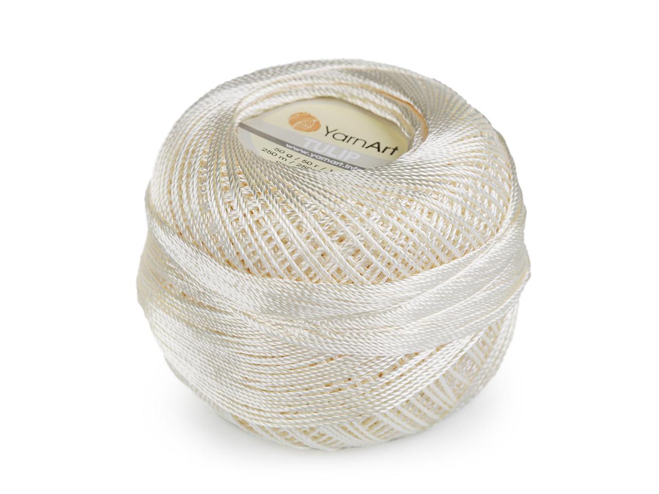 Häkelgarn tulip 50 g - Hell-créme (6 Stücke)