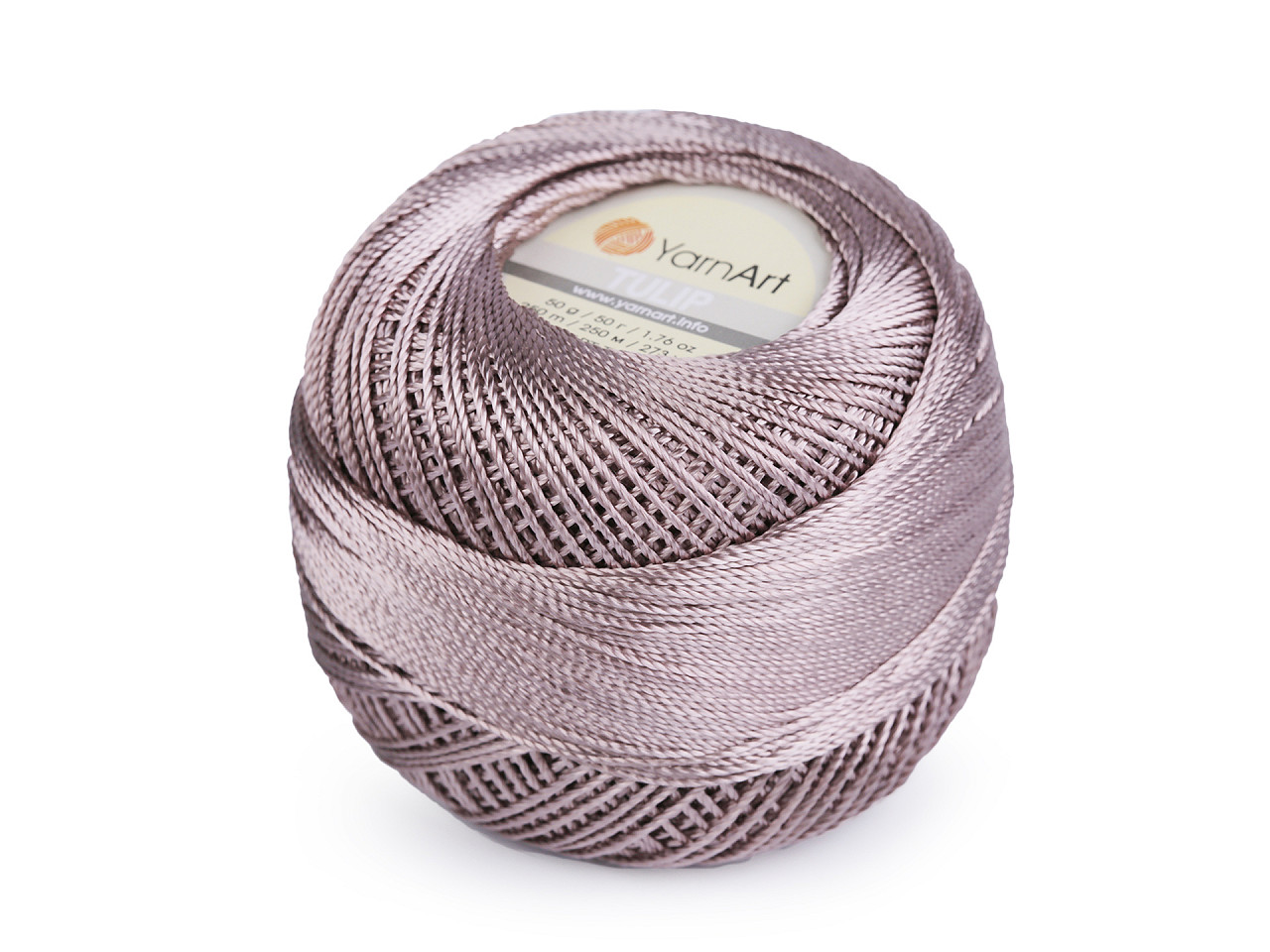 Häkelgarn tulip 50 g - Hell-créme (6 Stücke)