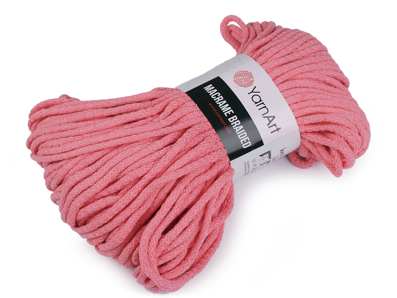 Strickgarn macrame braided 250 g - Créme sehr hell (1 Stück)