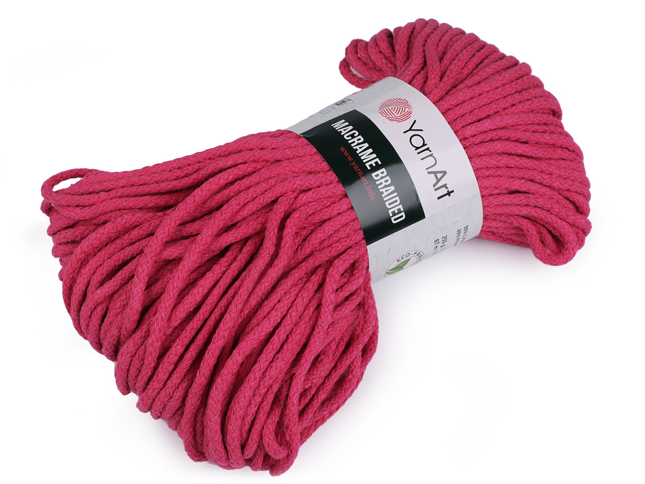 Strickgarn macrame braided 250 g - Créme sehr hell (1 Stück)