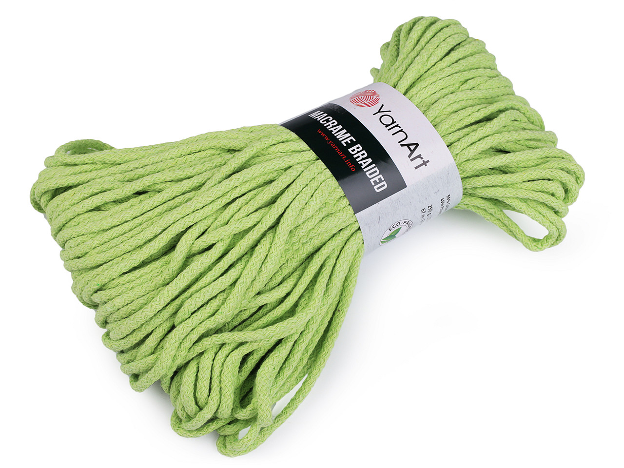 Strickgarn macrame braided 250 g - Créme sehr hell (1 Stück)