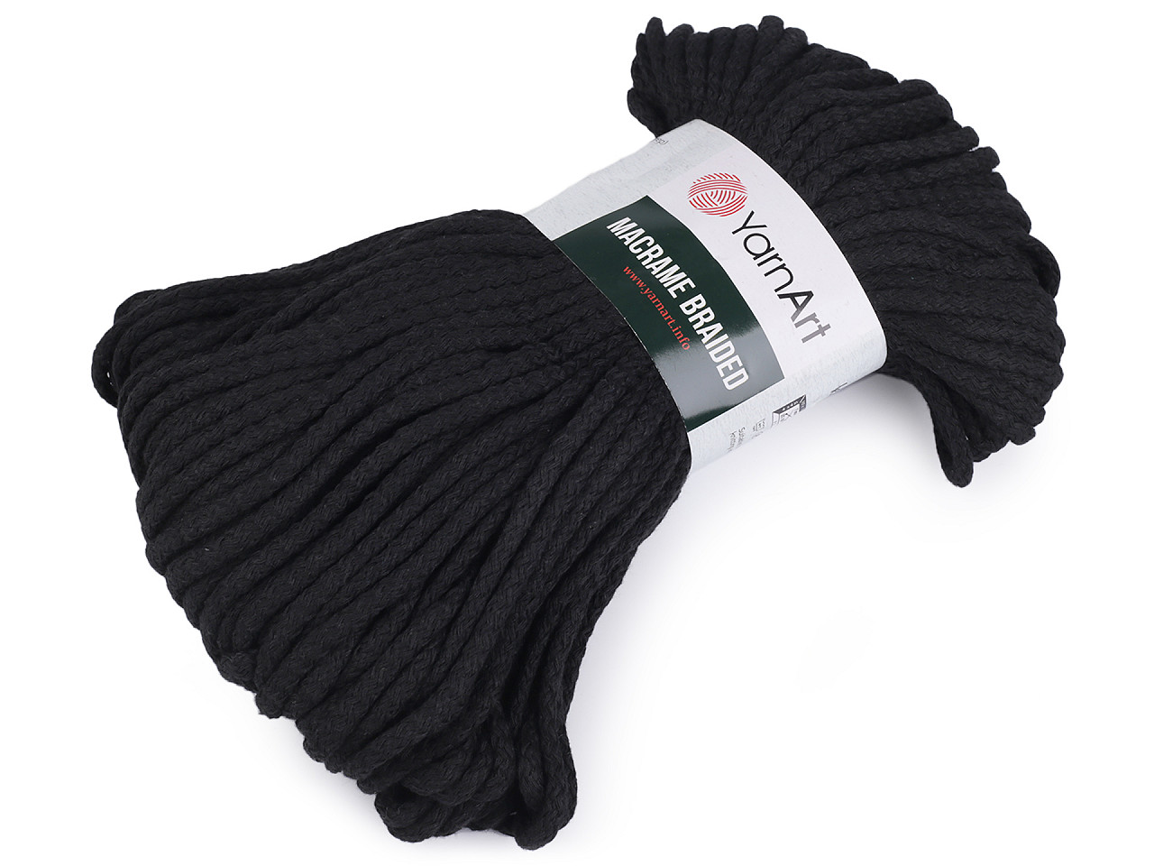 Strickgarn macrame braided 250 g - Créme sehr hell (1 Stück)