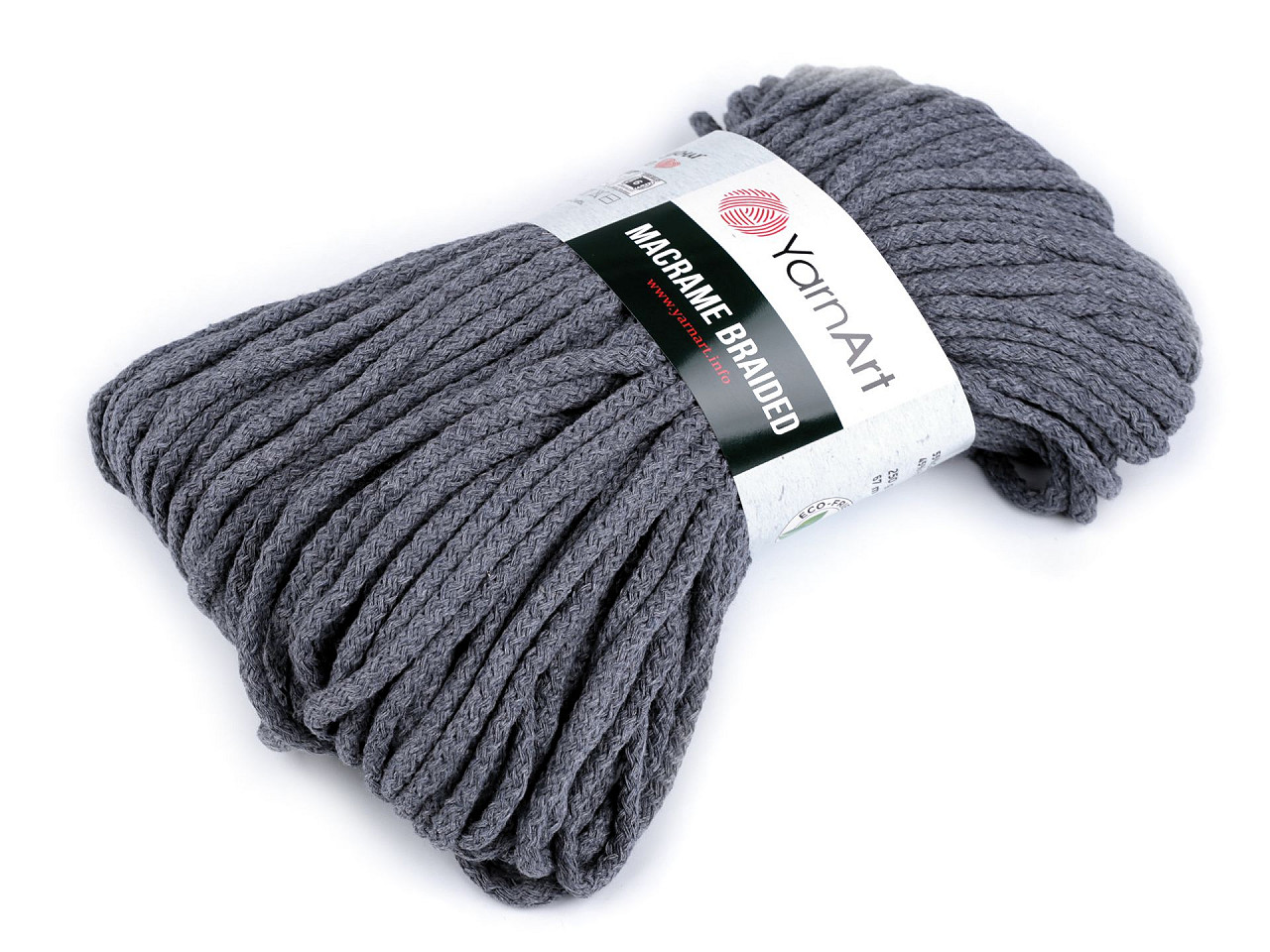 Strickgarn macrame braided 250 g - Créme sehr hell (1 Stück)