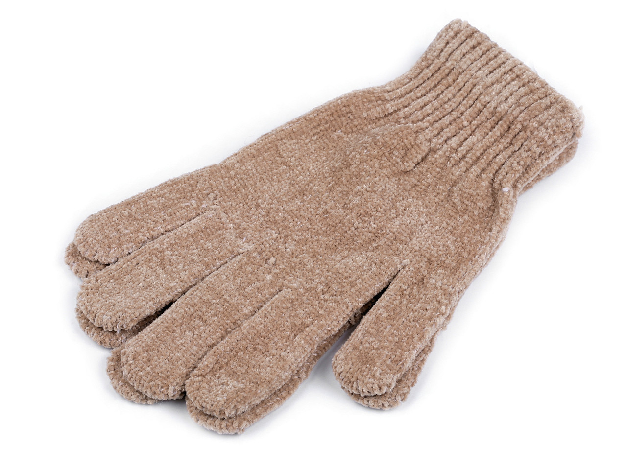 Chenille-handschuhe für herren - Dunkelblau (1 Paar)