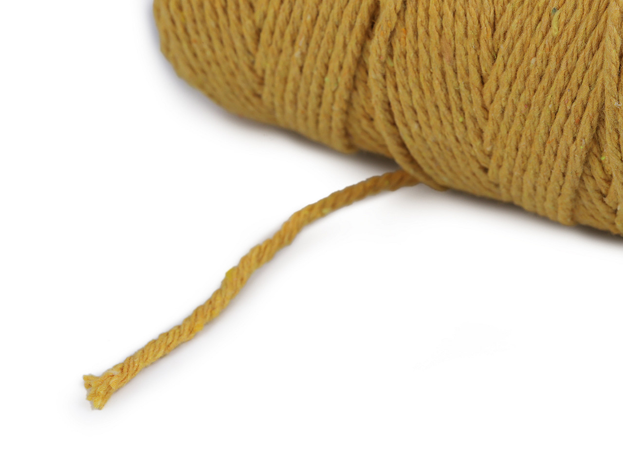 Baumwollgarn für makramee/zum häkeln, entwirbar - Bordeaux hell (1 Stück)