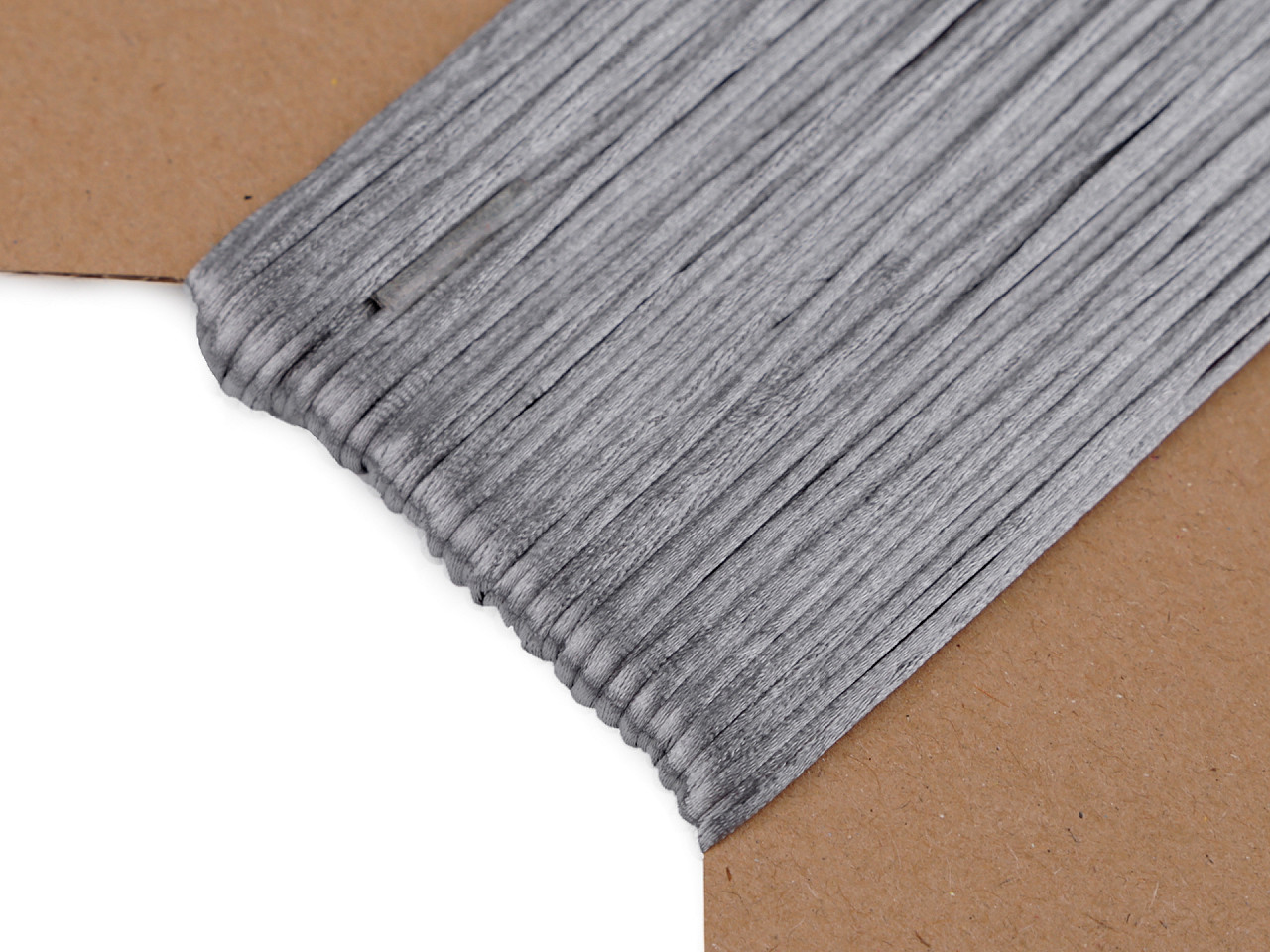 Satinschnur  ø1 mm - Weiß (25 Meter)