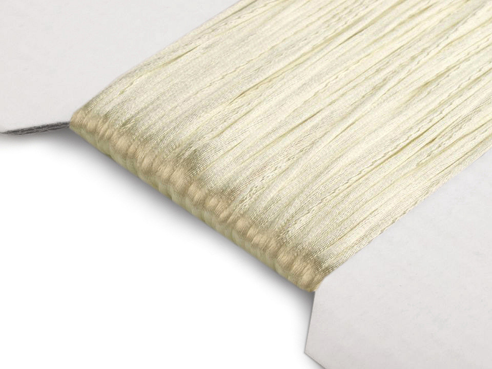 Satinschnur  ø1 mm - Weiß (25 Meter)