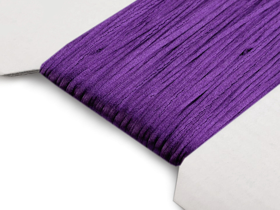 Satinschnur  ø1 mm - Weiß (25 Meter)