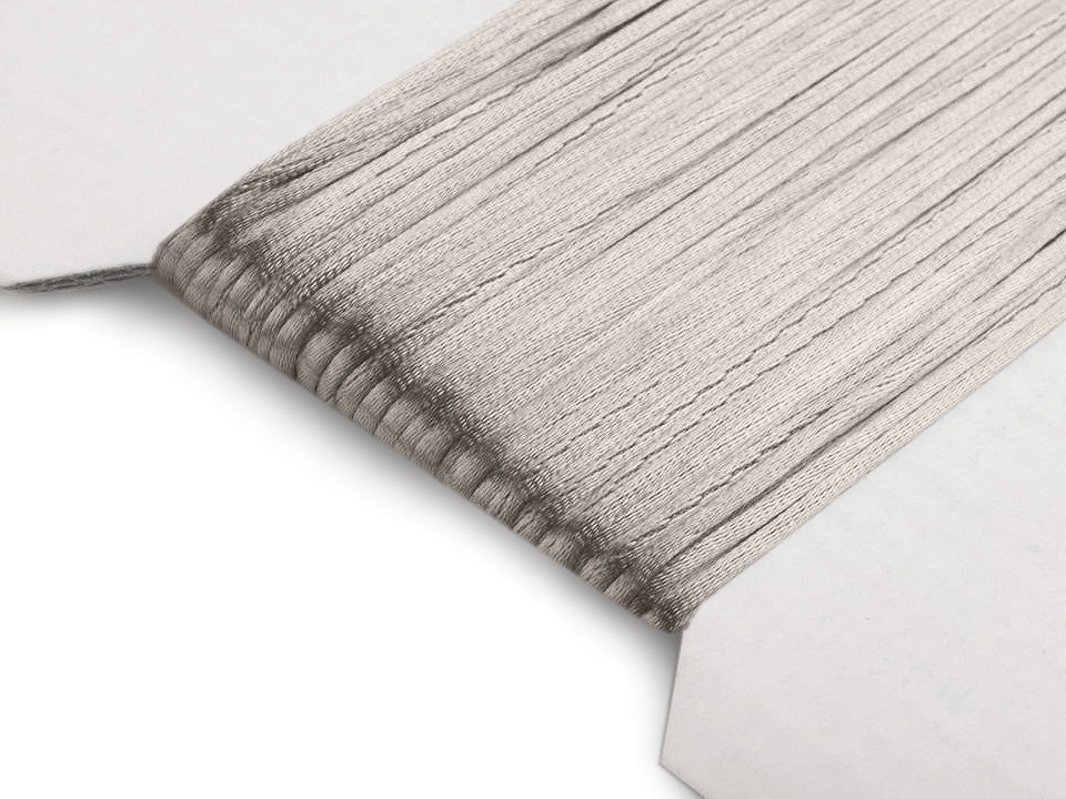 Satinschnur  ø1 mm - Weiß (25 Meter)