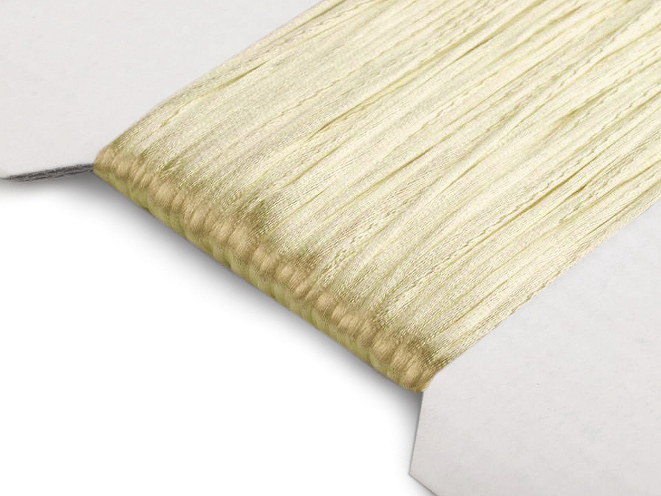 Satinschnur  ø1 mm - Weiß (25 Meter)