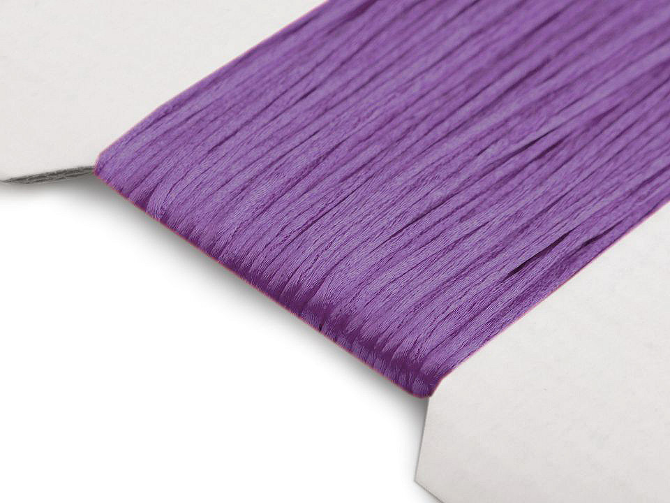 Satinschnur  ø1 mm - Weiß (25 Meter)