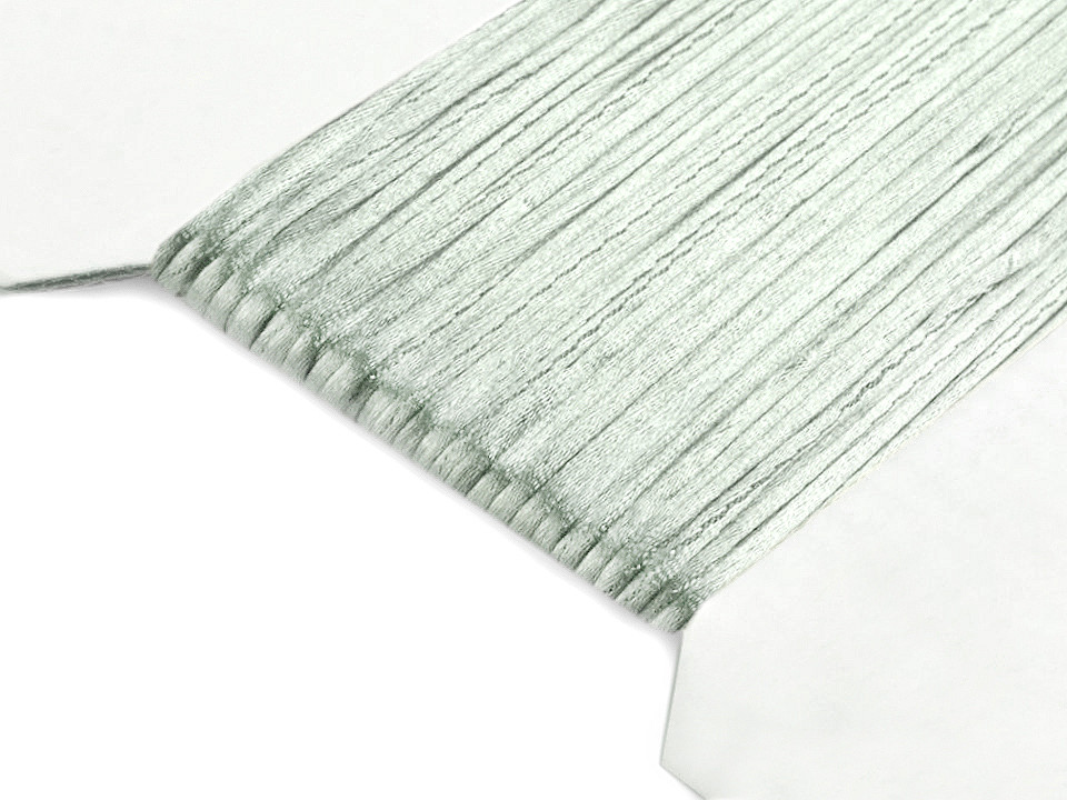 Satinschnur  ø1 mm - Weiß (25 Meter)