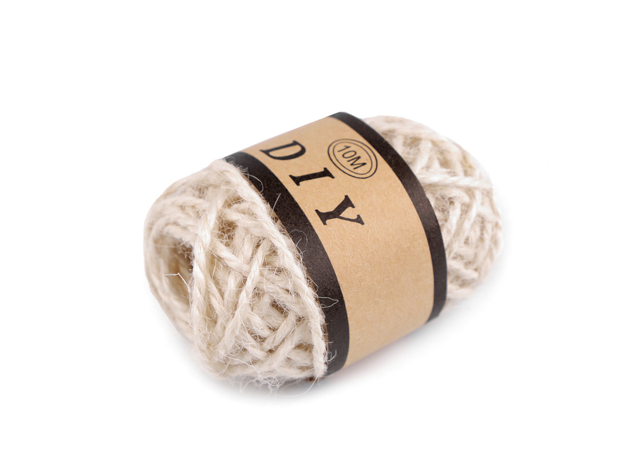 Jute schnur ø2 mm - Leinenfarbe natürlich (24 Stücke)