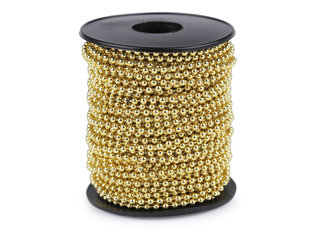 Perlenkette deko ø3 mm - Silber (25 Meter)