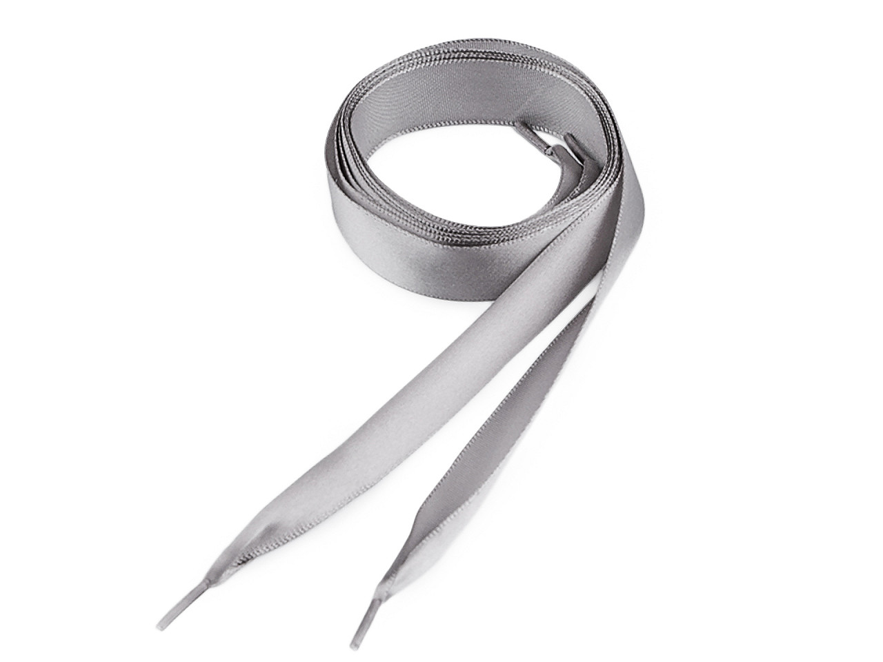 Satin schnürsenkel für schuhe und sweatshirt länge 110 cm - Dunkelblau (100 Stücke)