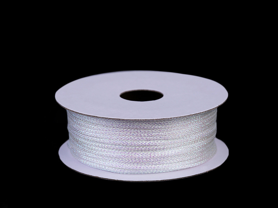 Lurexschnur / kordel ø1 mm - Hellviolett (5 Stücke)