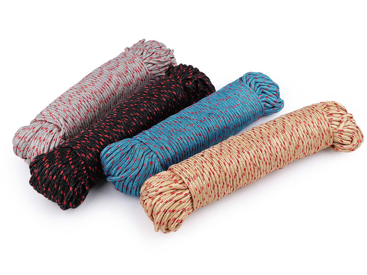 Fallschirmschnur/leine ø 5 mm - Blau kräftig (50 Meter)