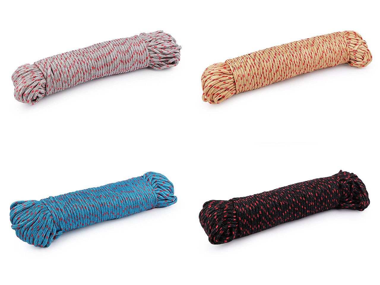 Fallschirmschnur/leine ø 5 mm - Blau kräftig (50 Meter)