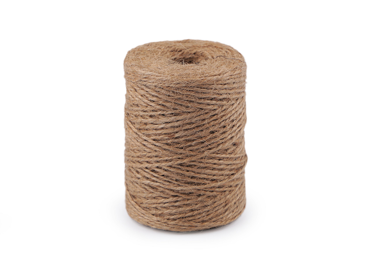 Jutekordel ø 2 mm zum stricken und häkeln oder zum packen - Naturfarbe hell (1 Stück)