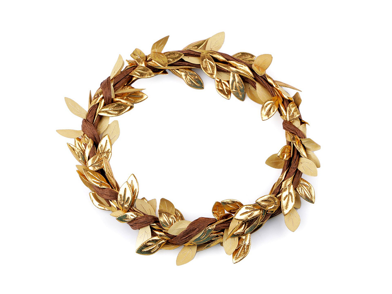 Formdraht mit blättern 2 m - Silber (1 Bund)