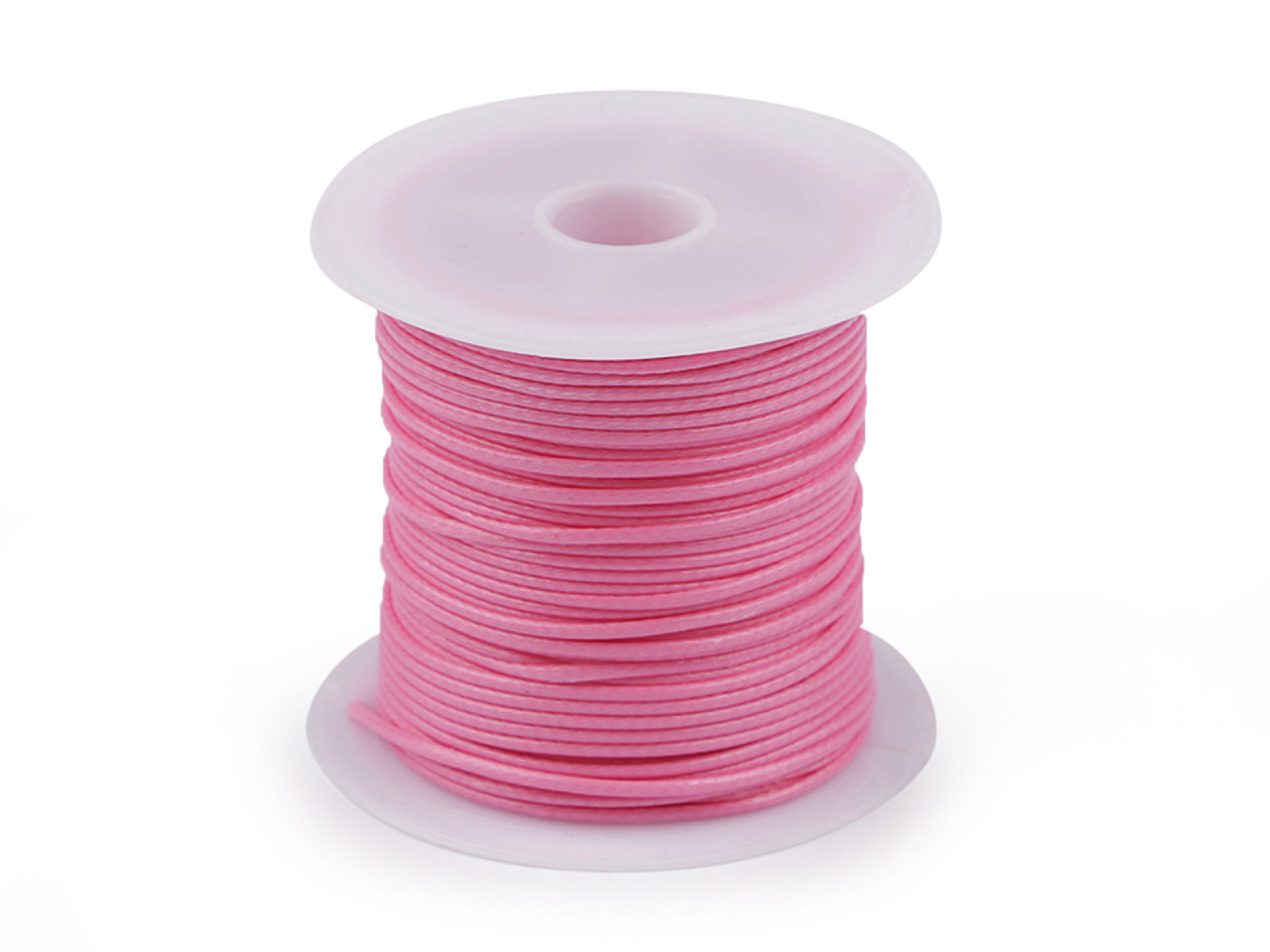 Kordel geglättet, glänzend ø 1 mm - Rot (1 Stück)