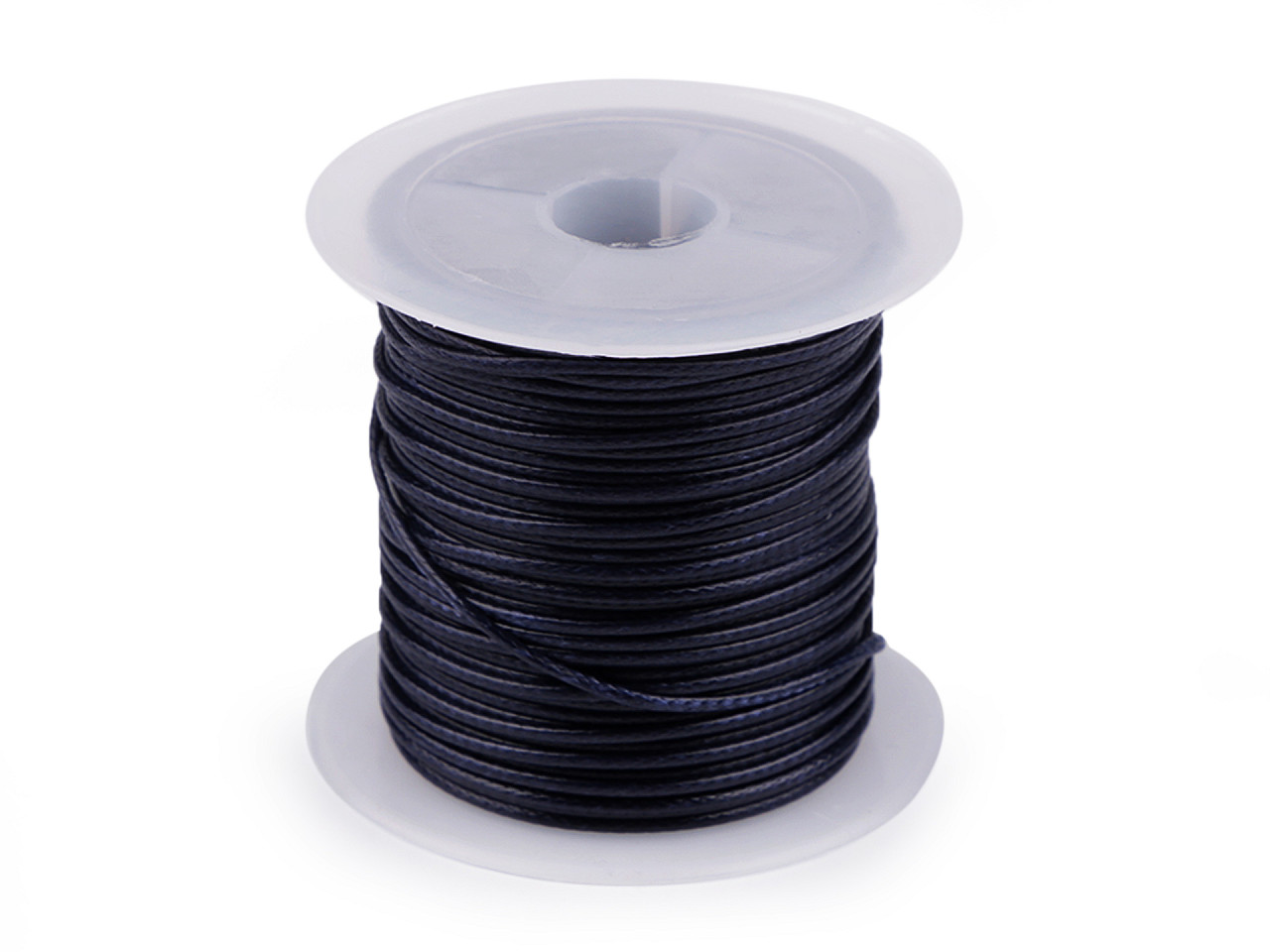 Kordel geglättet, glänzend ø 1 mm - Rot (1 Stück)