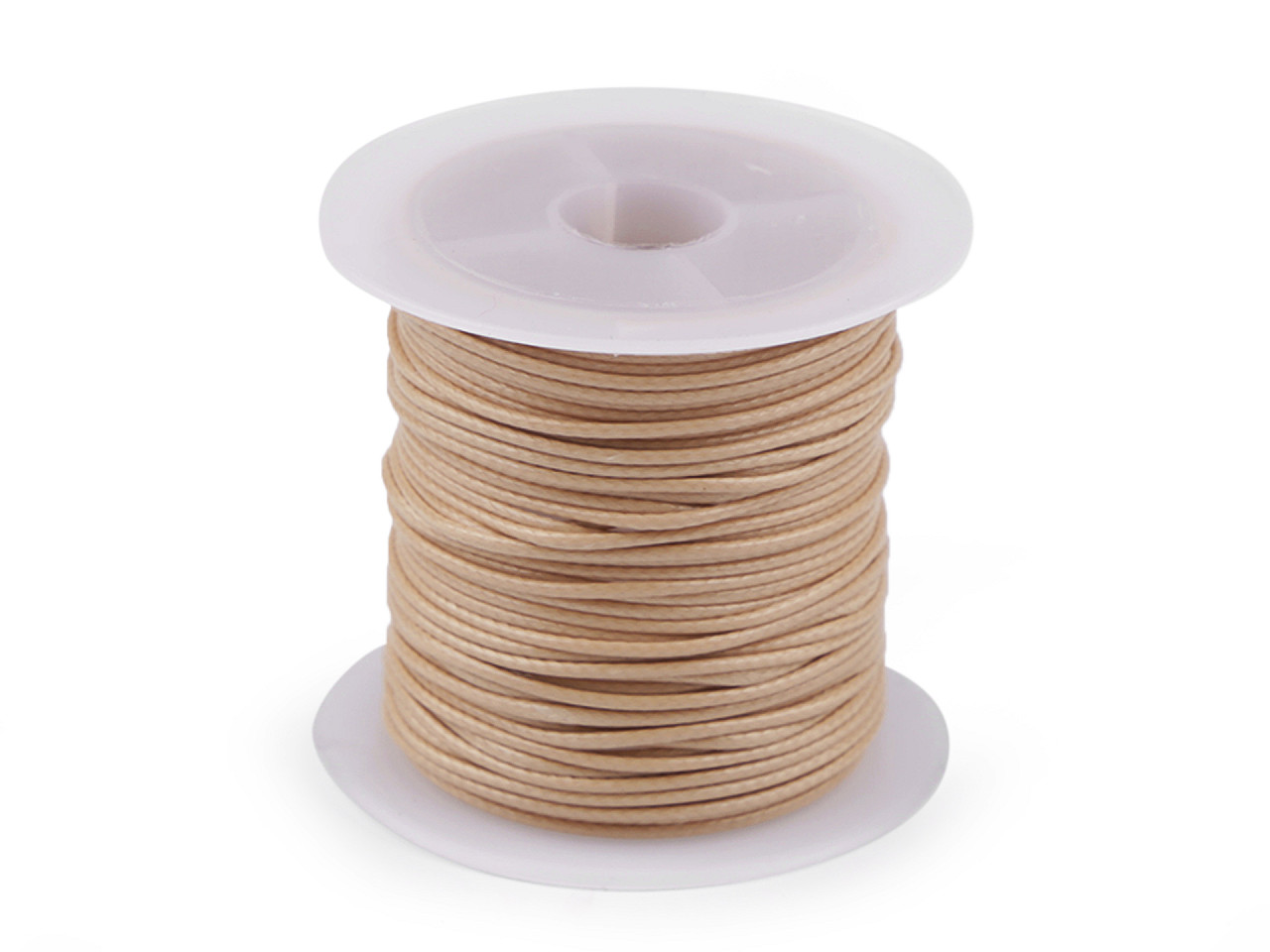 Kordel geglättet, glänzend ø 1 mm - Rot (1 Stück)