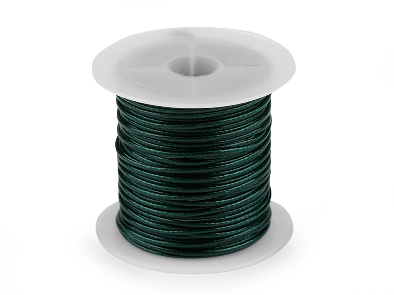 Kordel geglättet, glänzend ø 1 mm - Rot (1 Stück)